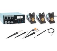 Station à vide;Weller WR3000M numérique 360 W, 400 W 50 - 550 °C avec support, avec panne à souder, avec pompe à dessouder