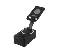 Station Accueil pour smartphone Bureau pour robuste Station Accueil | Matériau ABS pour durable, structure pour robuste, anti- pour glisse, dimensions 17.7x7.4x5.8cm, finition élégante