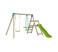 Station ARBOUSIER balançoire - vis-à-vis - toboggan - kit d'ancrage - H.190 cm