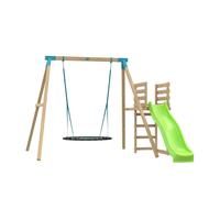 Station balançoire nid et toboggan