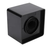 Station Carrée de Microphone Portable en Matériau ABS Noir, Diamètre D'ouverture 41 Mm, Idéale pour Les Réunions d'entreprise et Les Fêtes de Famille.
