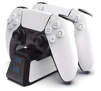 Station Charge Manettes pour PS5 DualSense avec Indicateur LED Charging Dock pour Sony Playstation 5 Dualsense, Noir