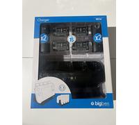 Station Charge Wii U Bigben x4 Wiimote + GamePad Batteries Rechargeables Neuf