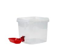 Station d ' abreuvement pour Chiens et Chats, 3L | Hauteur ergonomique pour des habitudes de consommation saines pour les petites et grandes races, arrosage continu