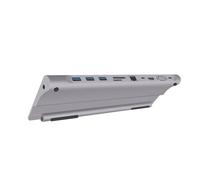 WE Station d'accueil 11 ports USB Type-C Gris