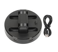 Station d ' accueil de chargeur de contr ô leur avec protection intelligent | Chargez 2 contrôleurs simultanément grâce à un design compact et peu encombrant utilisant un matériau ABS écologique pour les