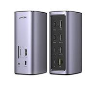 UGREEN Station d’accueil USB‑C Pro 12‑en‑1 Gris