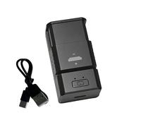 Station d ' accueil pour batterie de type C, Black WITH WIRE | Marques de référence de polarité, coque ABS compacte pour une utilisation domestique courante en intérieur