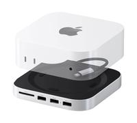 Station d accueil pour Mac Mini 2024 avec HUB USB C et Stockage SSD Satechi Argent