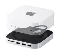 Station d accueil pour Mac Mini 2024 avec HUB USB C et Stockage SSD Satechi Argent