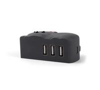Station d ' Accueil USB Amusante et Pratique avec 3 Ports USB2.0, Augmente la Connexion pour Ordinateurs Portables et appareils Mobiles, Station de séparation pour Ordinateurs Portables