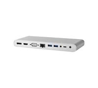 Station d’Accueil USB-C Multiports USB 3.2 Gen1, HDMI/VGA/Ethernet RJ45
