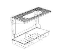 Station d ' Alimentation pour Oiseaux avec Conception à Forte, B | sécurisé avec forte adhérence et base amovible pour une vue sur la fenêtre d ' observation des oiseaux en