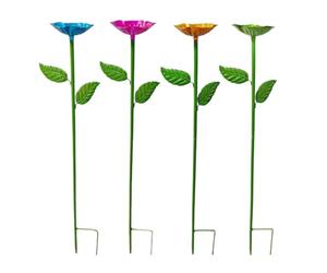 Station d'abreuvement pour,Lot de 4 îles d'eau pour pollinisateurs | Station Multifonctionnelle pour bains d'eau Attire pour observation des oiseaux Balcon Jardin Terrasse Nature