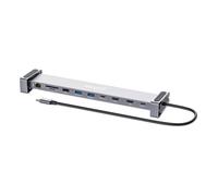 Manhattan Station d'accueil 190398 – Réplicateur de ports USB‑C 3.2 Gen 1 câblé Gris