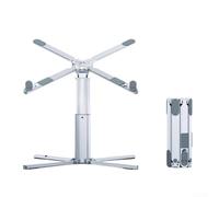 Station d'accueil 10 ports USB C avec support pour ordinateur portable - Base rotative à 360° en alliage d'aluminium pour double écran, port Ethernet, transfert de données haute vitesse pour bureau