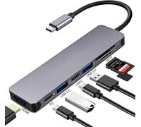 , Station d'accueil 12 en 1 avec HDMI 4K, VGA, 3*USB 2.0, USB3.0, USB C Data, PD3.0, Port Ethernet RJ45, SD/TF, 3.5mm AUX, Compatible avec MacBook Pro/Air, Plus de Périphériques Type C