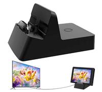 Station d'accueil 3 en 1 pour Nintendo Switch/Switch OLED, avec Type-C/USB/HDMI, support de charge portable 4K HDMI TV, charge rapide, support de projection pour écrans de jeu