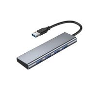 Station d'accueil 5 en 1 Type-C/USB pour claviers de PC Hubs USB 3.0 avec lecteur de cartes 5 Gbps