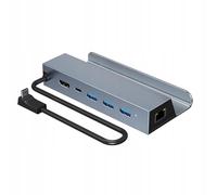 Station d'accueil 6 en 1 Pratique Facile à utiliser Multifonctionnel avec port HDMI