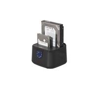 Advance Station d'accueil bx-3003u32 – Dual Dock cloneur pour 2 disques durs SATA (2,5/3,5) USB 3.0