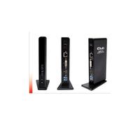 Station d'accueil - CLUB 3D - SenseVision - USB 3.0 - Double affichage - Noir