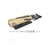Station d'accueil CLUB3D CSV-1566 USB 3.2 Gen 1 Type-C : 4x USB-A, 1x USB-C, 2x HDMI 2.0, 1x DisplayPort, Ethernet, Lecteur Cartes SD/MicroSD