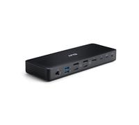 Station d'accueil CLUB3D CSV-1583 Thunderbolt 4 - USB 3.2 Gen 1, HDMI, DisplayPort, Ethernet, Lecteur SD/MicroSD - 40Gbps - 85x225x22mm