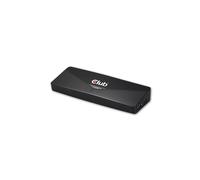 Station d'accueil CLUB3D CSV-3103D USB 3.1 Gen1 4K UHD DisplayLink, 3xUSB-A 3.2 Gen1, HDMI 1.4a, DisplayPort, DVI-D, Ethernet Gigabit, Audio, Alimentation Secteur