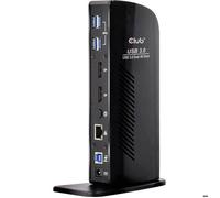 Station d'accueil Club3D SenseVision USB 3.0 Dual Display 4K60Hz