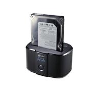 Station D'accueil - CONNECTLAND - 2.5''/3.5'' SATA - Hub USB 3.0 - 1.5/3/6 Go/s - Noir