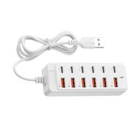 Station d'accueil - Convertisseur Type-C 66W,Hub USB C Station d'accueil | pour Ordinateur Portable Téléphone Ordinateur Tablette Bureau à Domicile Salle d'Étude Bibliothèque Aéroport