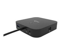 I-TEC USB-C HDMI DP Dock PD100W 2X LCD Dock + CHARGER-C112W