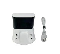 Station D'accueil De Charge, Compatible Avec Roborock, S7 Q7 S7 Plus/Q7 Max /S5 Max /S8 /Q8 MAX (version Plus Propre) - Support De Rangement For Chargeur(White with Cable)