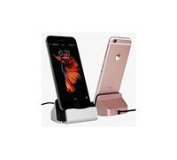 Station d'accueil de chargement pour "iphone 12"lightning support chargeur bureau (rose)