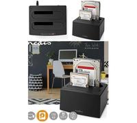 Station d'accueil de disques dur USB 3.2 Gen1 - USB Type-A - 2 Disques 2.5"-3.5" - USB 3.2 Gen1- Station d'Accueil - Bureau