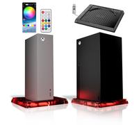 Station d'accueil de refroidissement pour console XBOX,RGB,barre lumineuse LED,pour manette Xbox série X/S PlayStation 5