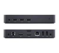 Dell – Station d'accueil D3100 – USB 3.0, 2 × HDMI, DisplayPort, Ethernet 1GbE – Europe