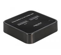 Station d'accueil Delock pour SSD M.2, USB 3.2 Type-C, noire, modèle 64177
