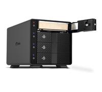 FANTEC 4X USB3.2 Gen2 Hard Disk Docking Station for 4X SATA 3.5/2.5 inch SSDs and HDDs, Transfer Rates up to 10Gbit/Sec, no Tools Required, 2X USB Cable. Aluminum Enclosure Black