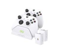 Station d'accueil double charge VENOM Twin VS2871 pour manettes Xbox Series X|S & One Blanc