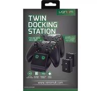 Station d'accueil double Venom Xbox One avec 2 x batteries rechargeables noires