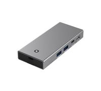 Station d'accueil en aluminium de type C 4K60Hz HDMIcompatible2.0 USB 10 Gbit/s Fast USB Hub Splitters Adaptateur de fonctionnement