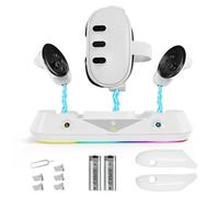 Station d'accueil et d'affichage pour Meta Quest 3, charge simultanée de la manette et du casque VR, support de charge pour casque VR, station de charge VR, accessoires