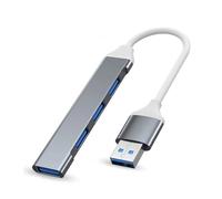 Station d'accueil for concentrateur Hub USB3.0 Type C, 4/5/7 Ports, Lecteur de Carte SD TF PD, Charge Rapide for MacBook, Ordinateur Portable(4 in 1 USB3.0)
