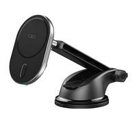 Bigben Connected Support voiture MagSafe - Charge sans fil 15W, bras ajustable, noir