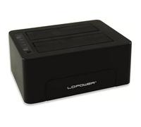 LC-DOCK-C - Station d'accueil 2 x SATA 2,5''/3,5'', USB 3.1, UASP
