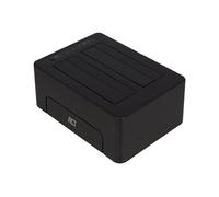 - Station d'accueil HDD/SSD - 2,5 po./3,5 po. partagé - SATA 6Gb/s - USB 3.2 (Gen 1) - noir