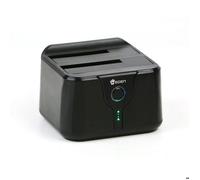 Heden Station d'accueil Dual Dock pour 2 disques durs SATA 3.5''/2.5'' USB 3.0 Back up