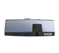 Station D'accueil Hub, Multifonction, Usb 3.0, Rj45, 4k, Compatible Hdmi, Pour Surface Pro 4/5/6